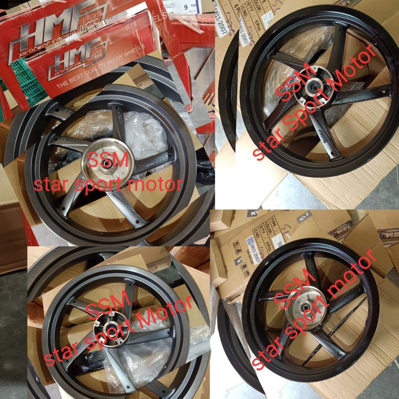 Jual Velg Racing Hmf Yamaha Vixion Old Lama Tapak Lebar Tebal Shopee