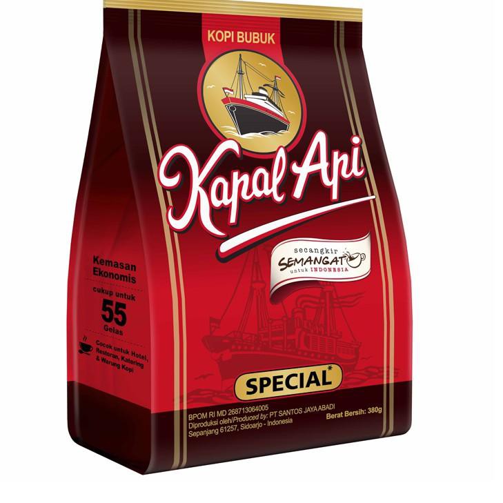 Jual Kapal Api Special Merah Kopi 380 Gr Shopee Indonesia