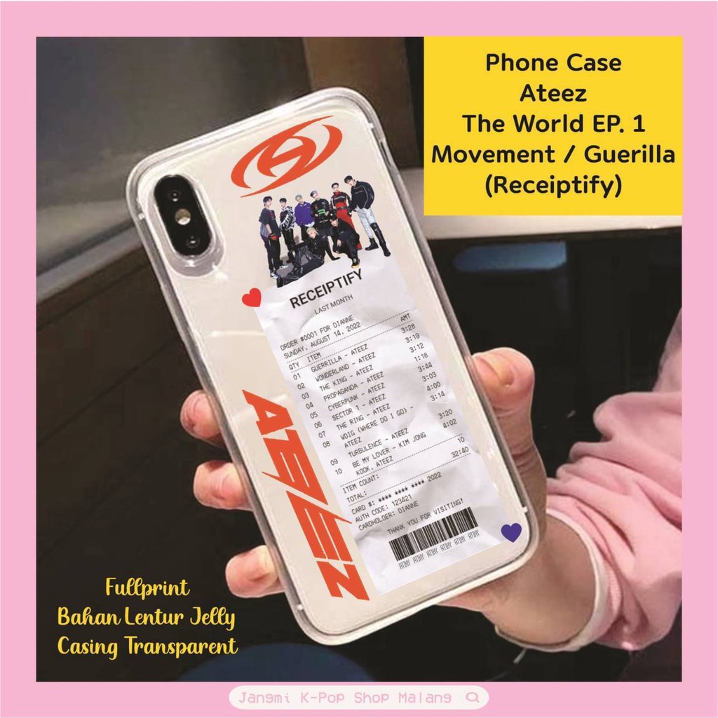 Jual Casing Hp Ateez Phone Case Ateez Casing Hp Ateez Casing K