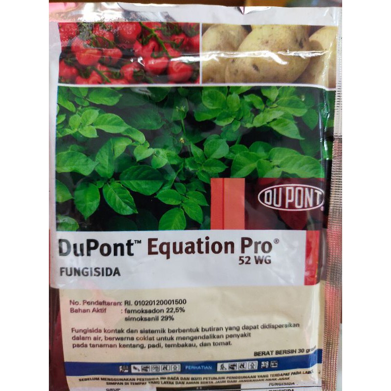 Jual Fungisda Dupont Equation Pro Wg Gram Shopee Indonesia