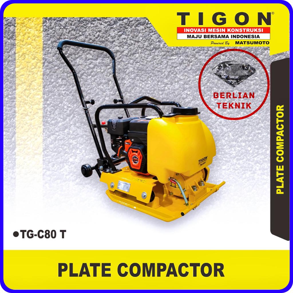 Jual Plate Compactor Stamper Kodok Tigon Tg C T Mesin Bensin Hp