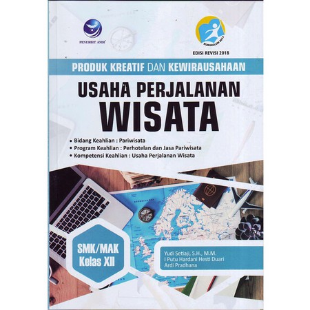 Jual Buku Produk Kreatif Dan Kewirausahaan Usaha Perjalanan Wisata