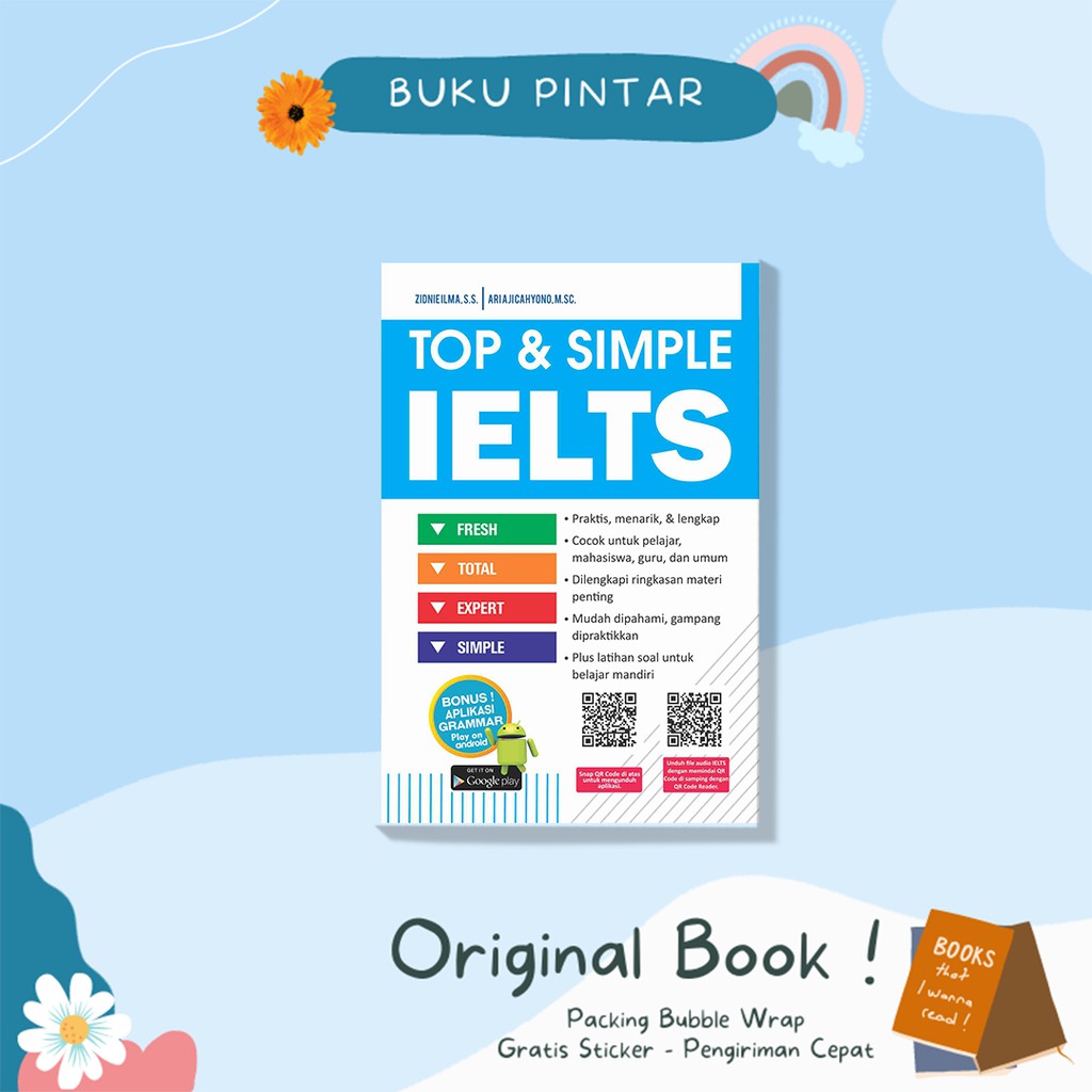 Jual PROMO 6 6 BUKU POCKET TOP SIMPLE IELTS Shopee Indonesia