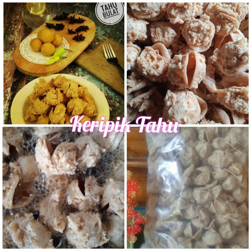 Jual Keripik Tahu Pong Keripik Tahu Bulat Tahu Walik 1 Kg Shopee