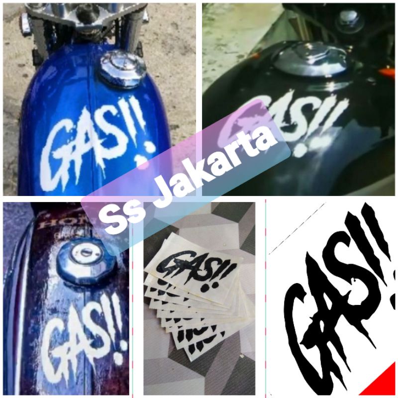 Jual Sticker Gas Sticker Motor Mobil Cutting Shopee Indonesia