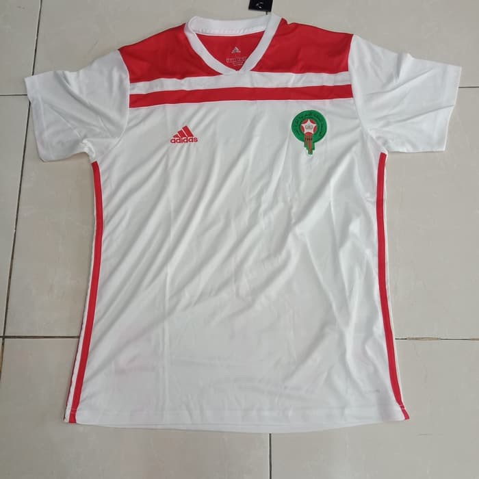 Jual Jersey Baju Bola Maroko Away World Cup Grade Ori Top Quality