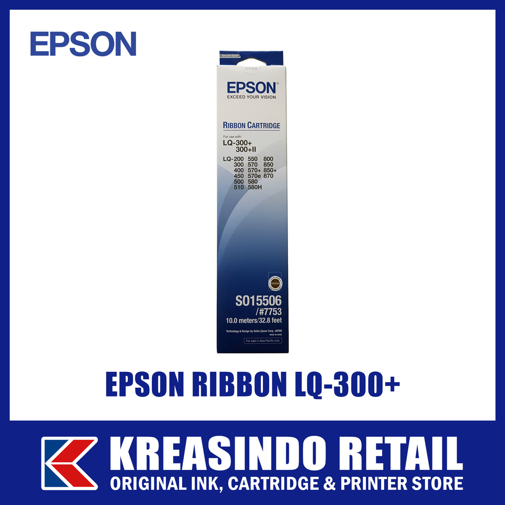 Jual Epson Ribbon Cartridge Pita Tinta LQ 300 LQ300 7753