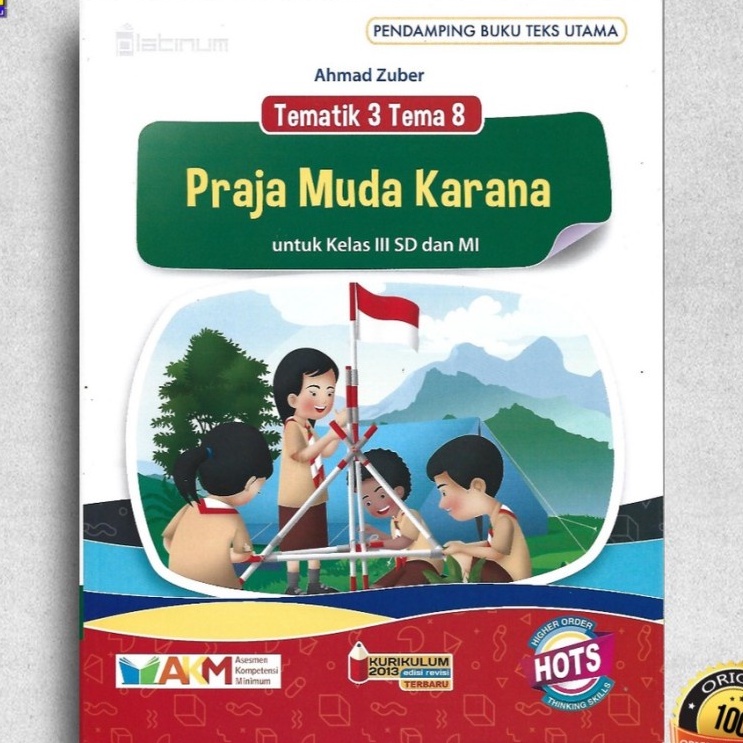 Jual BUKU TEMATIK SD KELAS 3 REVISI TEMA 1 2 3 4 5 6 7 8 9 AKM HOTS