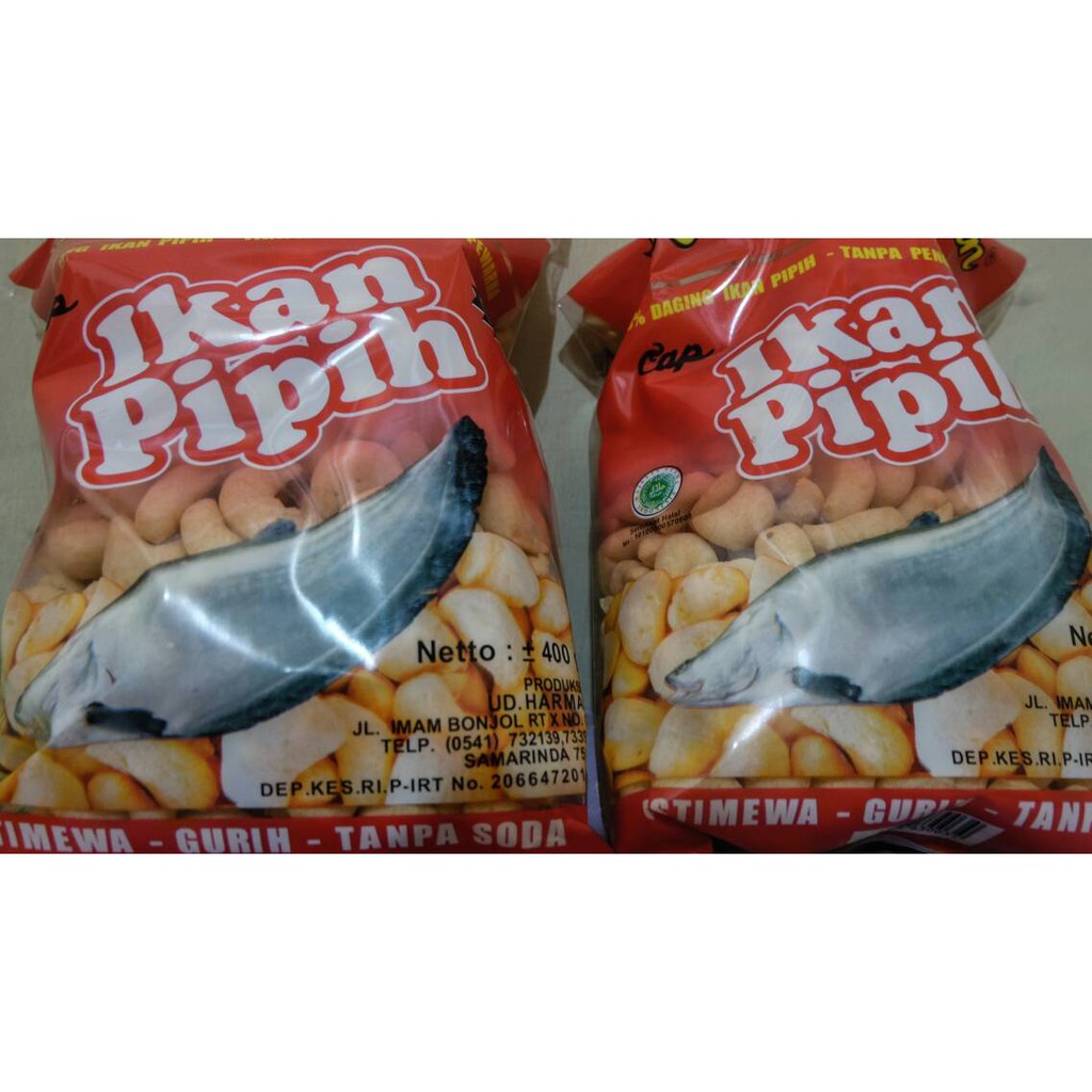 Jual AMPLANG KUKU MACAN CAP IKAN PIPIH ASLI SAMARINDA 400g Besar