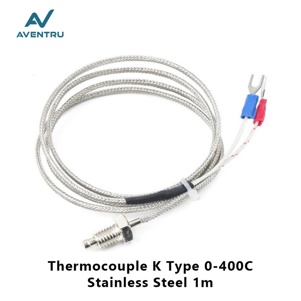 Jual Thermocouple Probe Type K Stainless C Meter M Shopee