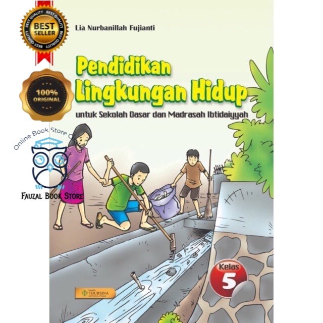 Jual Buku PLH Pendidikan Lingkungan Hidup Kelas 5 SD Penerbit Thursina