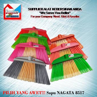 Jual Sapu Lantai Nylon Plastik Nagata Sapu Nilon Nagata Sapu