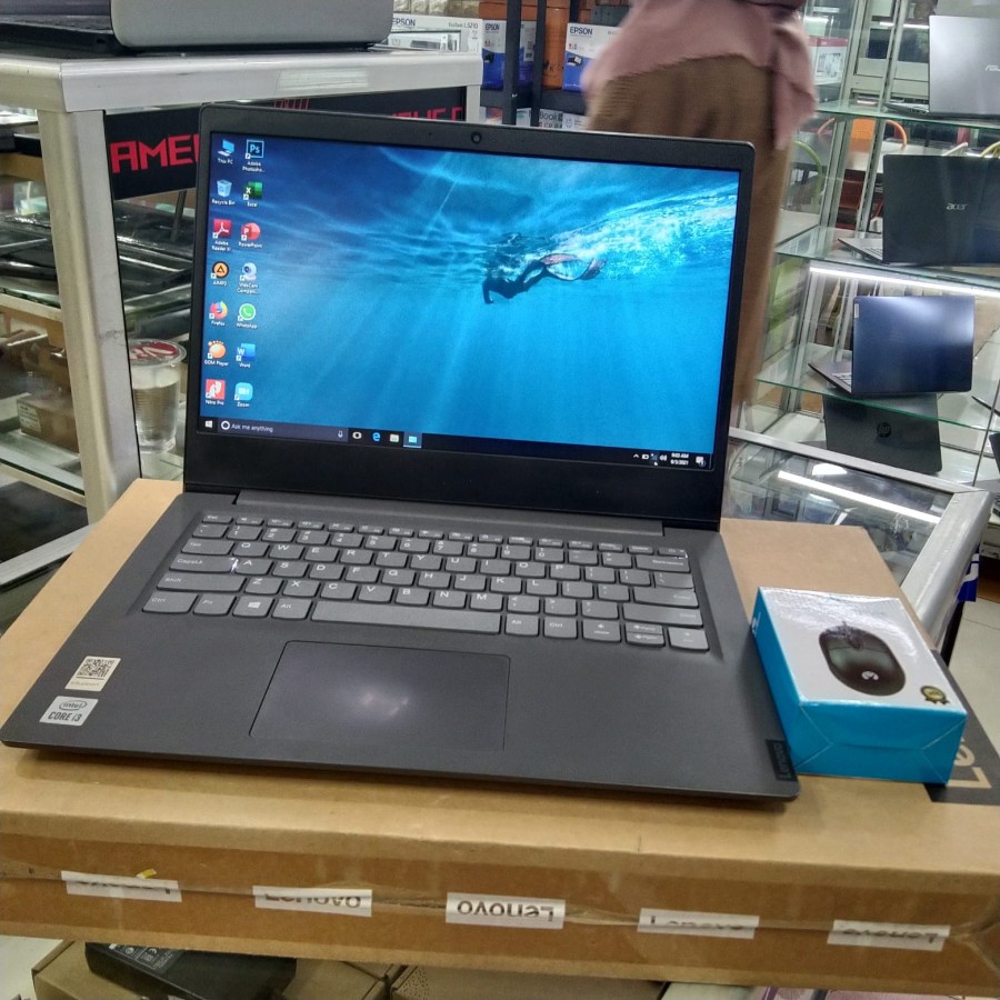 Jual Laptop Leptop Second LE V14 14 Inc IIL Core I3 Gen10 Ram 8GB SSD