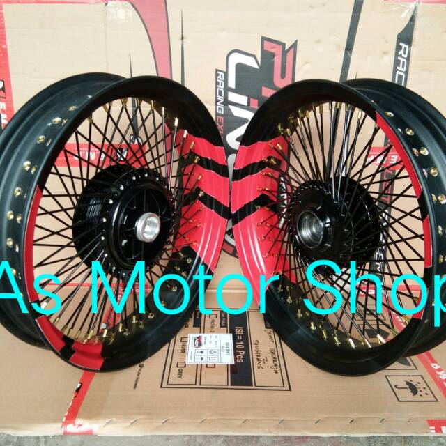 Jual Sepaket Velg Jari Jari Seribu Velg Sprint Xd Tapak Lebar