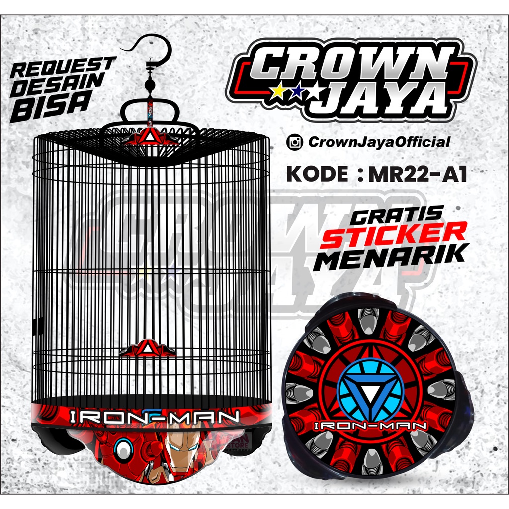 Jual Sticker Decal Sangkar Murai Stiker Tebok Murai Sticker Kandang