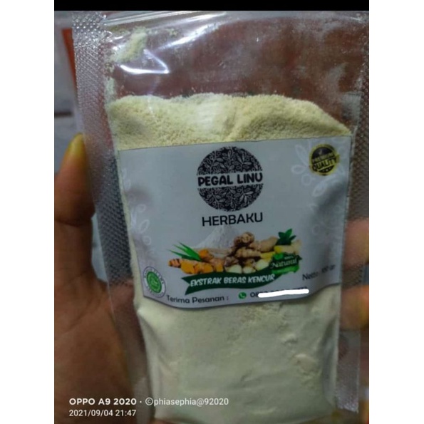 Jual Minuman Herbal Beras Kencur Herbaku Jamu Tradisional Pegal