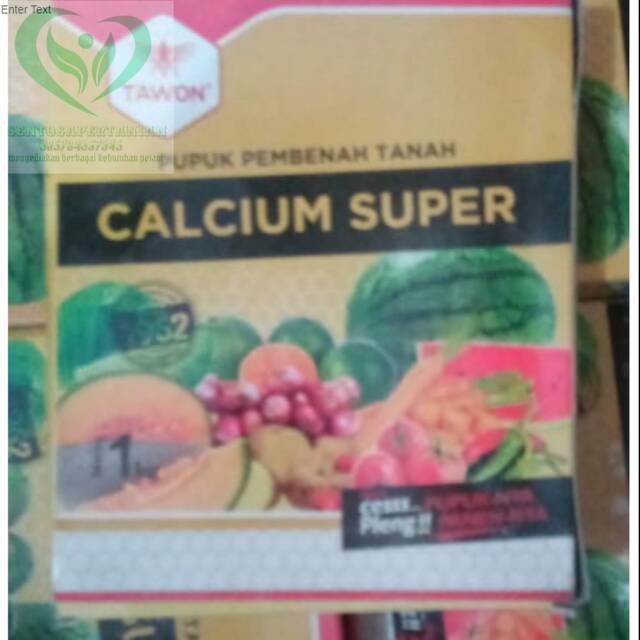 Jual Pupuk Pembenah Tanah Calcium Super Kg Dari Cap Tawon Shopee