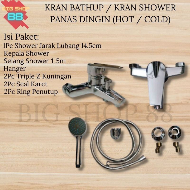 Jual KRAN BATHUB KRAN BATHUP KRAN SHOWER KERAN SHOWER MIXER PANAS