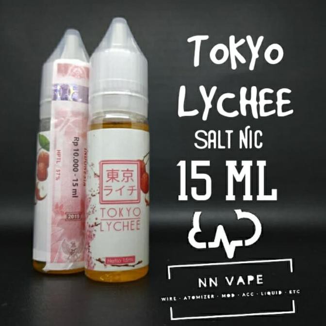 Jual Liquid Tokyo Lychee Salt Nic Ml Mg Shopee Indonesia