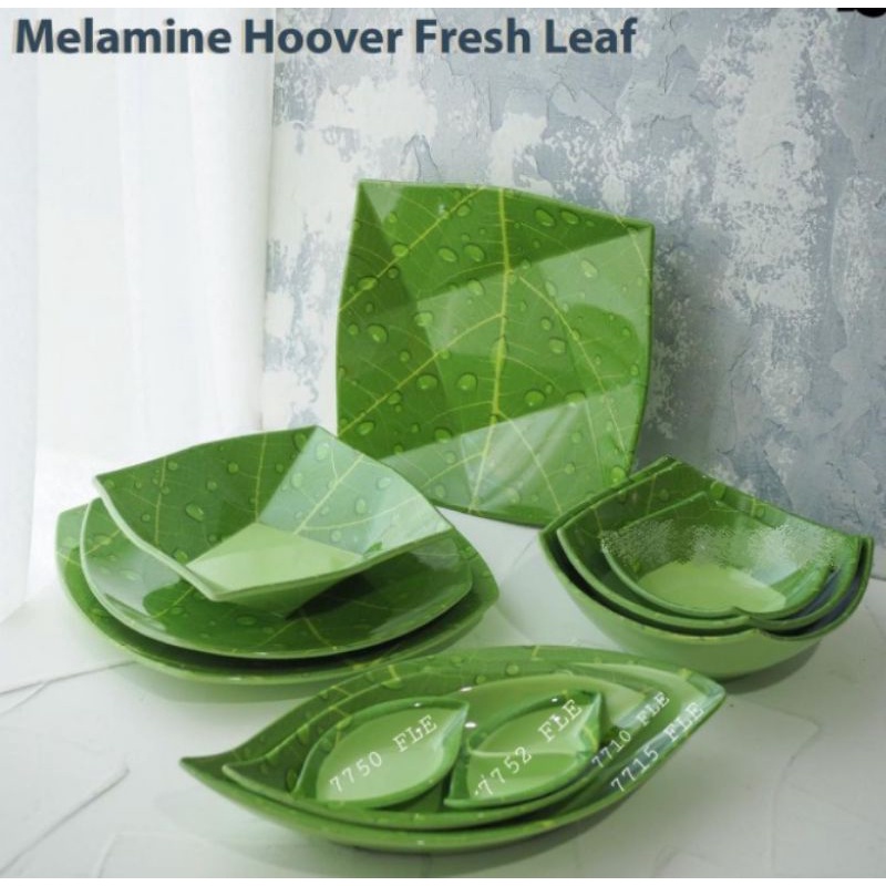 Jual Melamin Hoover Fresh Leaf Piring Melamin Piring Sambal Wadah