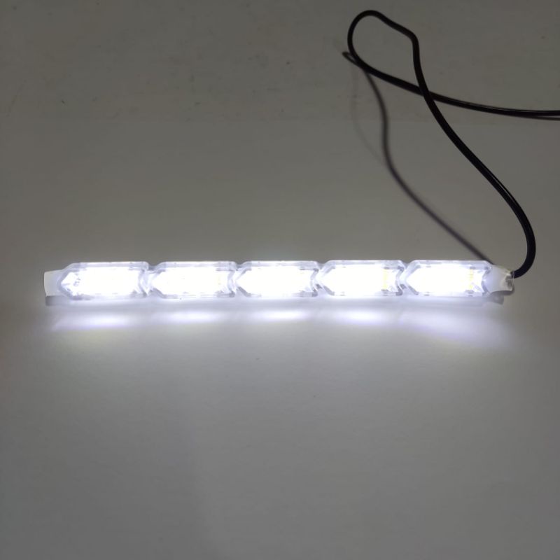 Jual Lampu LED DRL Running 2warna 15cm DRL Alis Kristal 15cm Senja Sen