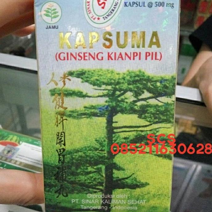 Jual Kapsuma Ginseng Kianpi Pil Shopee Indonesia