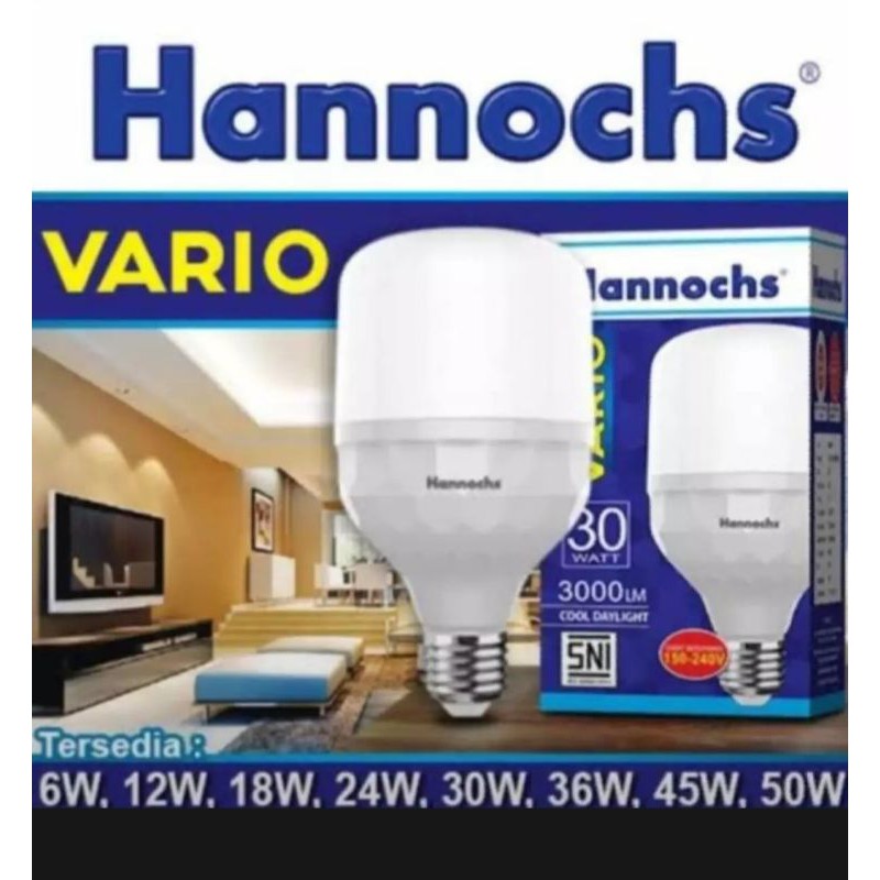 Jual Lampu Led Hannochs Vario 6Watt Shopee Indonesia