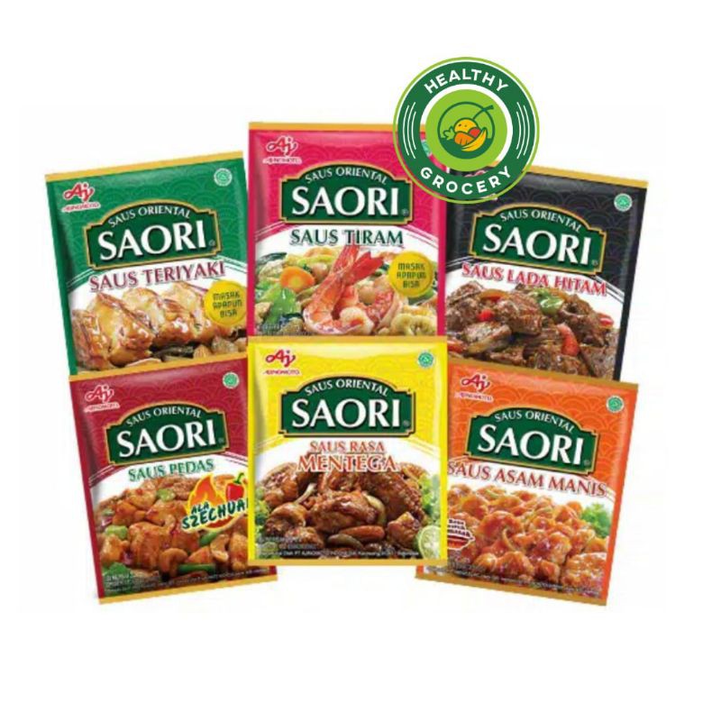 Jual Saori Saus Oriental Sachet Saos Tiram Teriyaki Asam Manis