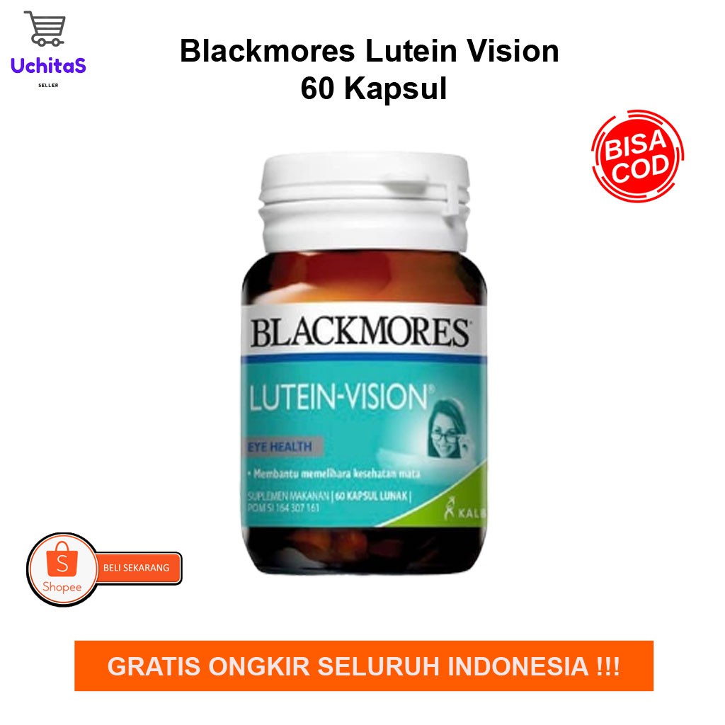 Jual Blackmores Lutein Vision Kekebalan Tubuh Suplemen Kesehatan