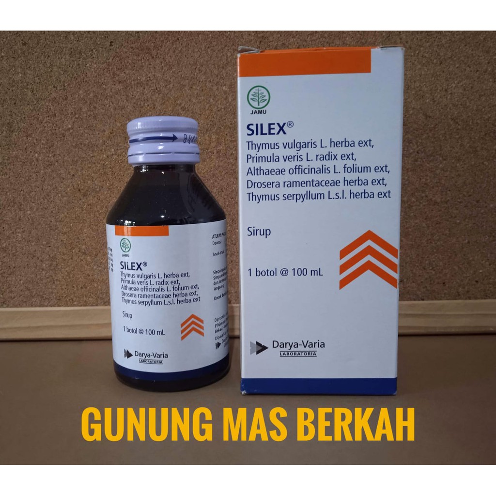 Jual Silex Syrup Ml Membantu Meredakan Batuk Berdahak Melegakan