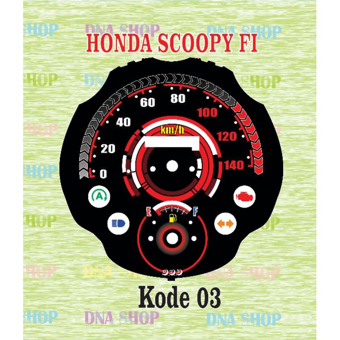 Jual Panel Speedometer HONDA SCOOPY FI OLD Shopee Indonesia