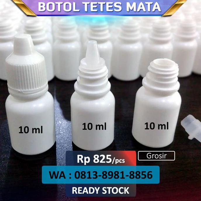 Jual Botol Tetes Mata 10 Ml Putih Shopee Indonesia