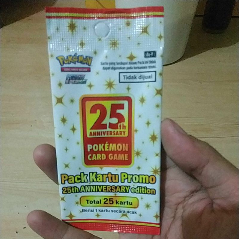 Jual Kartu Pokemon Tcg Promo Card 25 Anniversary Kartu Promo Pokemon