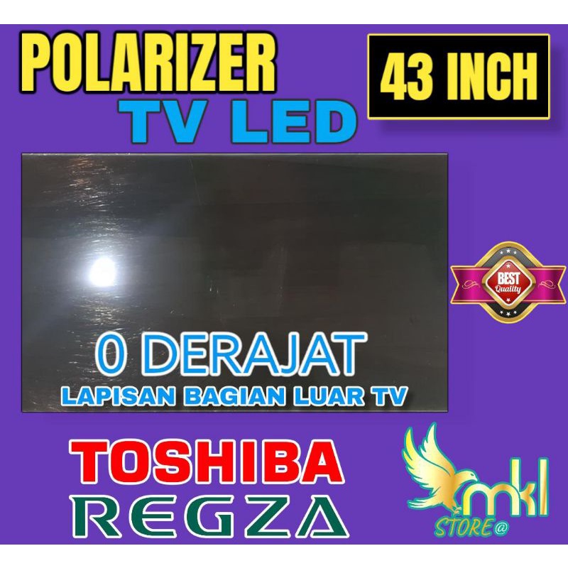 Jual Polaris Polarizer Tv Lcd Led Inc Derajat Pelapis Plastik