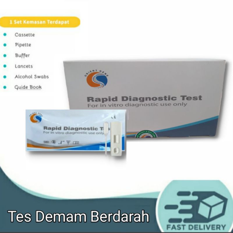 Jual Alat Test Demam Berdarah L Tes Dengue IgG IgM Satuan Shopee