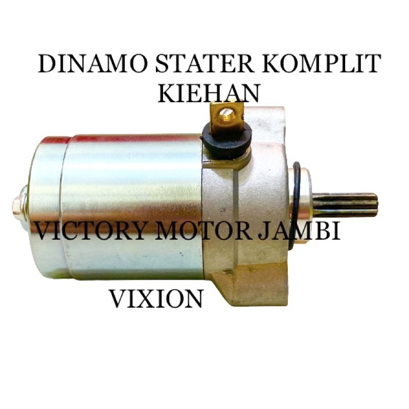 Jual Dinamo Stater Komplit Motor Assy Stater Vixion Kiehan Shopee