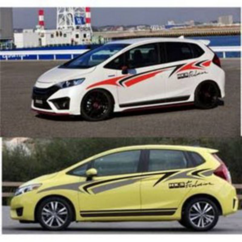 Jual Stiker Sticker Setiker Striping Cutting Mobil Honda Jazz Brio