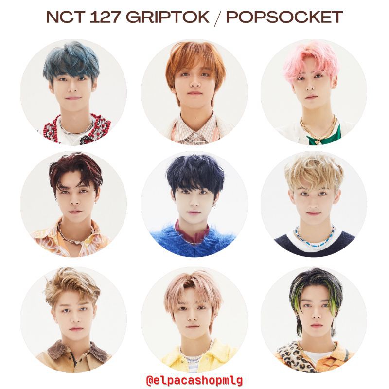 Jual NCT 2020 NCT 127 NCT DREAM POP SOCKET GRIPTOK DEPARTURE VER