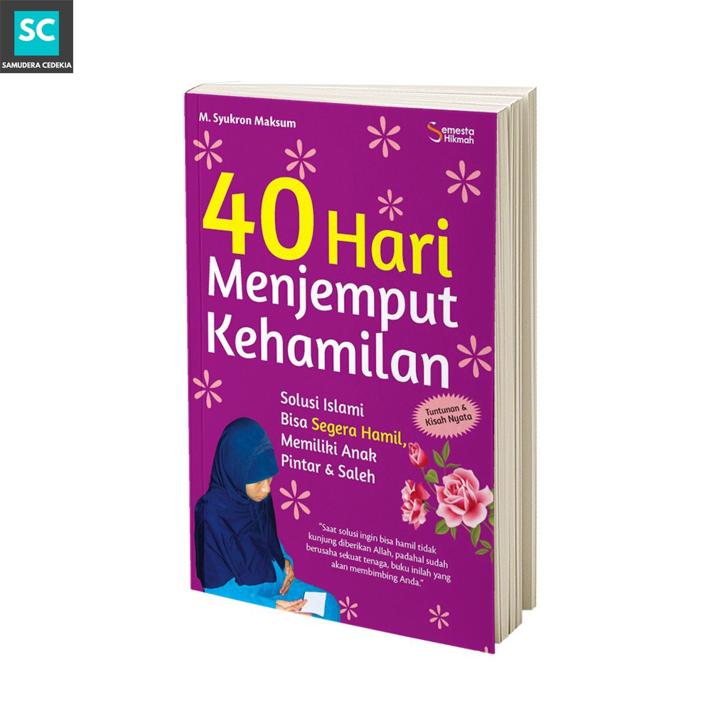 Jual Buku Bacaan Wanita 40 Hari Menjemput Kehamilan Buku Agama