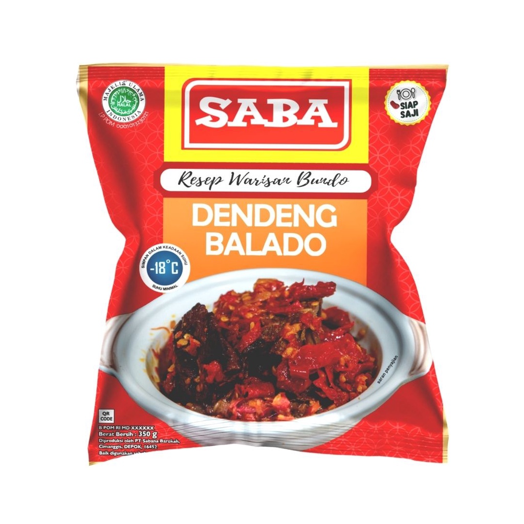 Jual Saba Dendeng Sapi Balado Frozen Gram Bpom Dendeng Sapi Basah