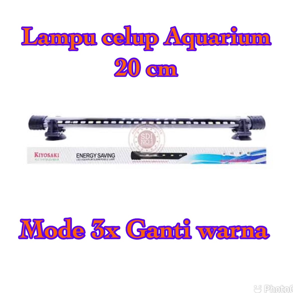 Jual Lampu Led Aquarium Model Celup X Ganti Warna Cm Lampu Celup