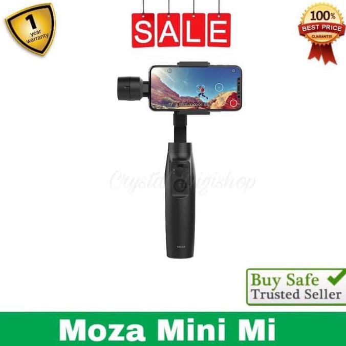 Jual Moza Mini Mi Axis Gimbal Stabilizer For Smartphone Shopee