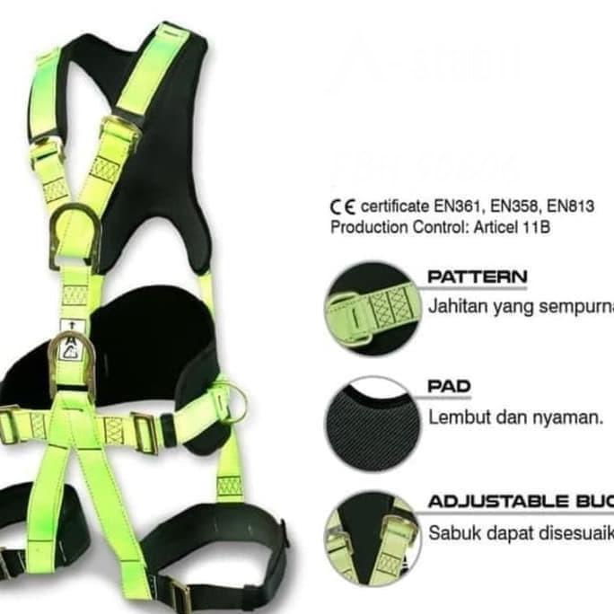 Jual Full Body Harness Astabil FBH 50605 Sabuk Pengaman Safety Belt