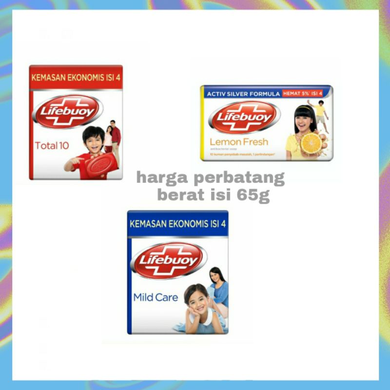 Jual Lifebuoy Lifboy Bar Soap Sabun Mandi Batang G Baca Deskripsi