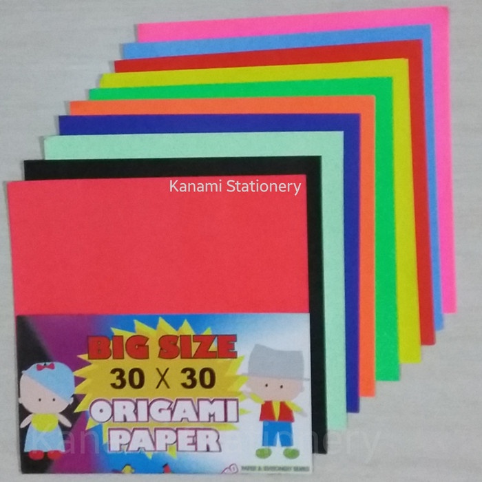 Jual Senikertas Kertas Lipat Origami Paper Craft 30X30Cm Big Size