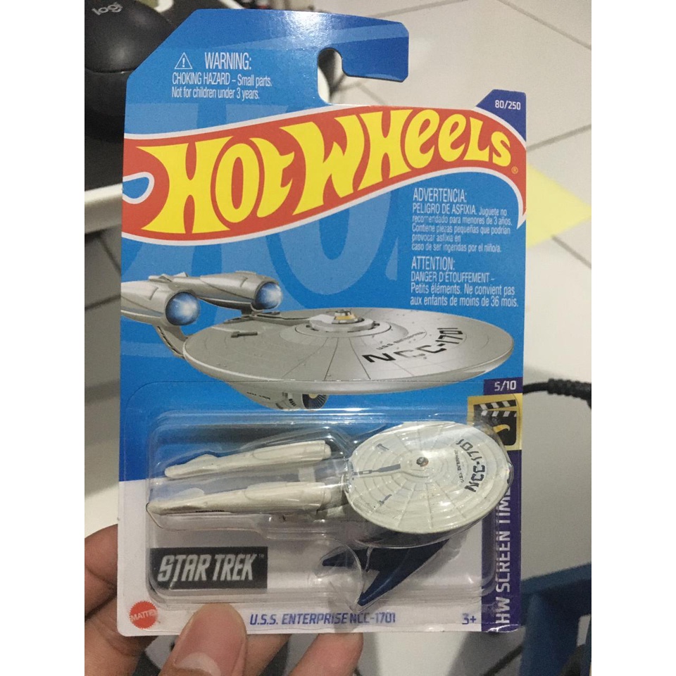 Jual Hot Wheels HW Screen Time U S S Enterprise NCC D Rare
