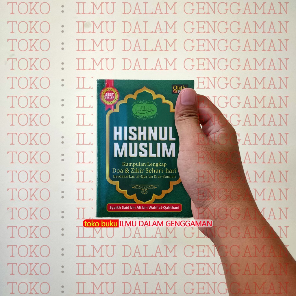 Jual Hisnul Muslim Qisthi Press Kumpulan Lengkap Doa Zikir Sehari