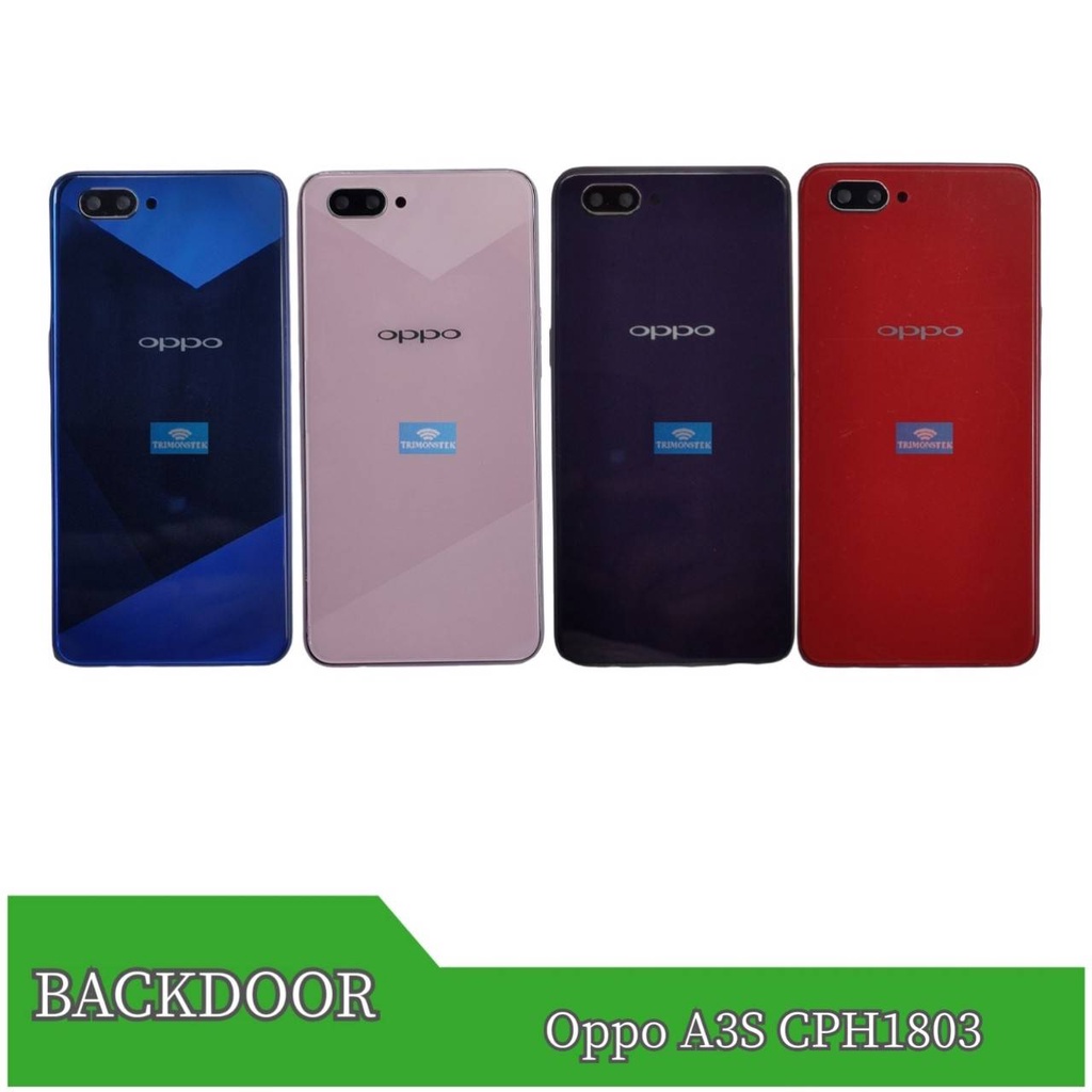 Jual Backdoor Tutup Baterai Oppo A3S CPH1803 Shopee Indonesia