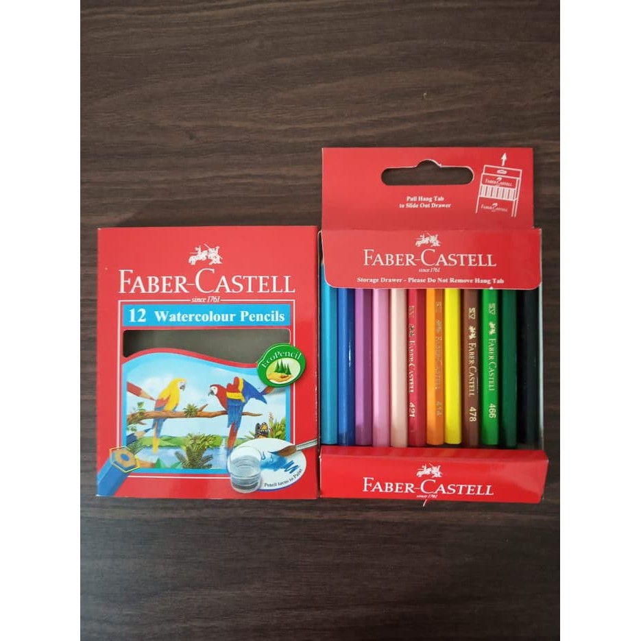 Jual Faber Castell Water Colour Pencils 12S Pensil Warna Faber Castell