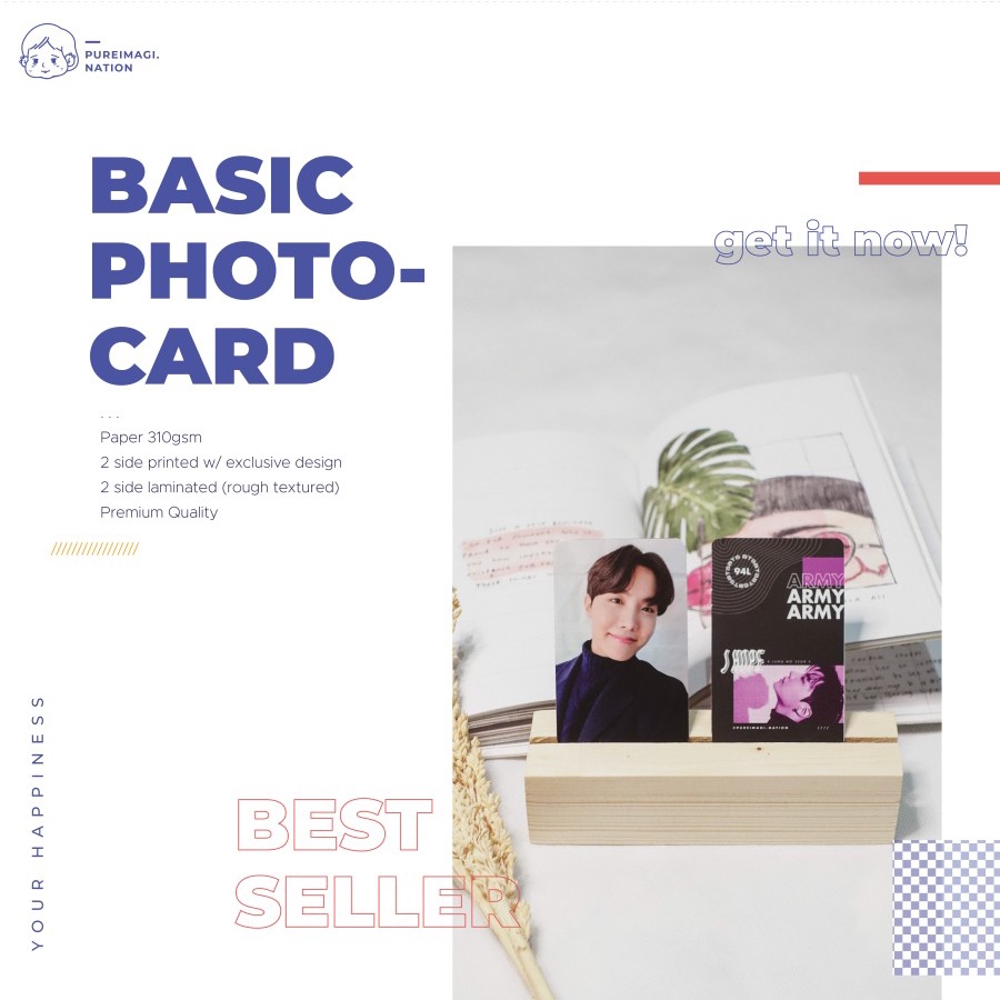 Jual PHOTOCARD CUSTOM BASIC PHOTOCARD UNOFFICIAL K POP BTS ENHYPEN